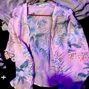 Floral Cartigan